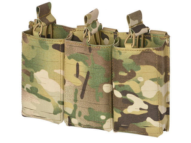 Laser-Cut Panel mit 3 AR15 Magazine Pouches - Multicamo 5