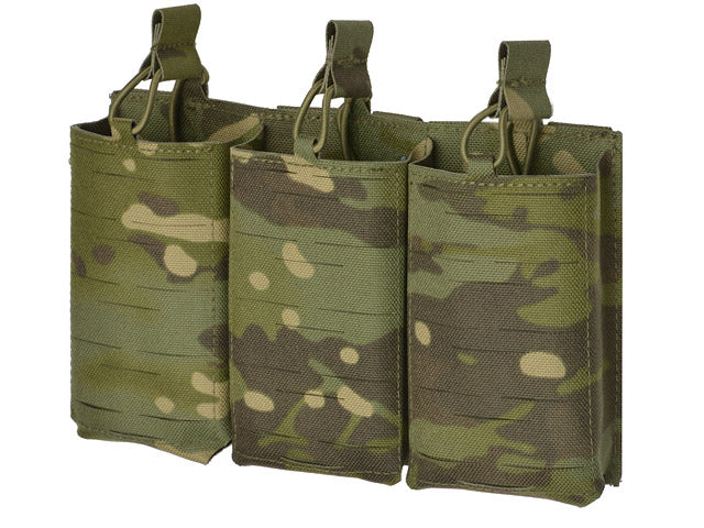 Laser-Cut Panel mit 3 AR15 Magazine Pouches - MT 5