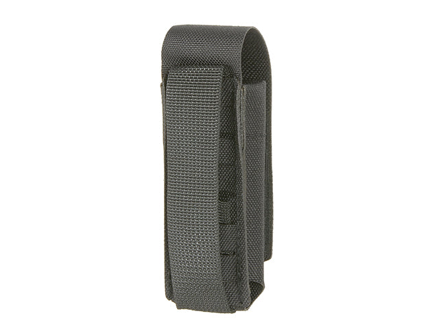 Einzel Laser-Cut Pistolenmagazin Tasche mit Flap - Schwarz 5