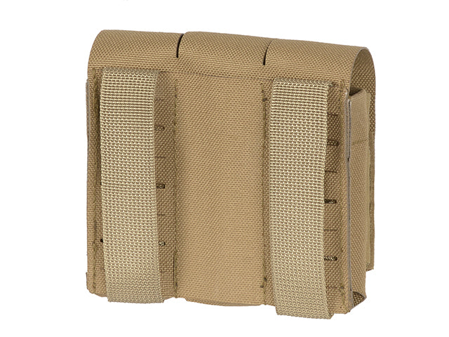 Dreifach Laser-Cut Pistolenmagazin Tasche mit Flap - Coyote 5