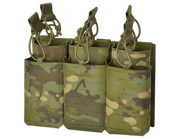 Laser-Cut Panel mit 6 AR15/AK Magazine Pouches - MT 7
