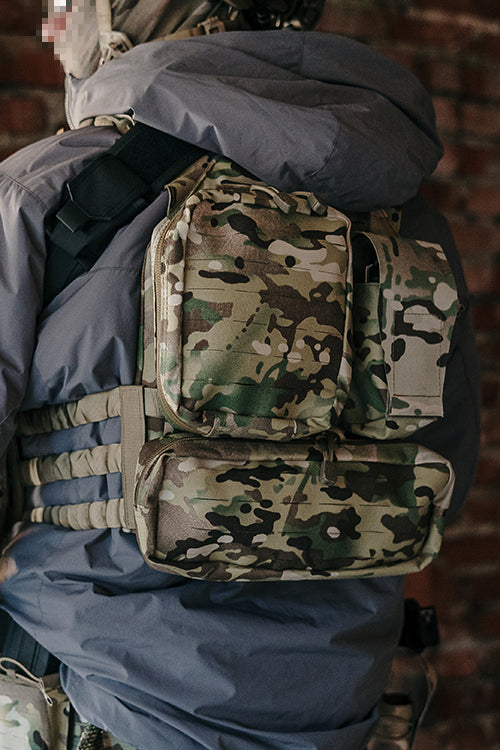 Large Laser-Cut General-Purpose Tasche - Multicamo 8