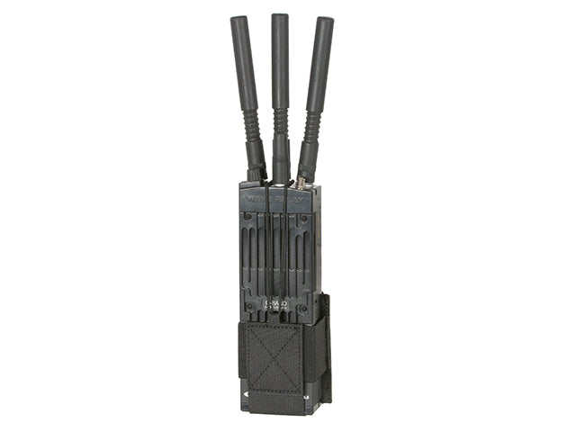 Laser Cut Radio Tasche - Schwarz 8