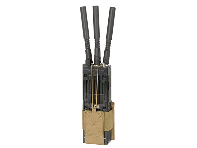 Laser Cut Radio Tasche - Coyote 8