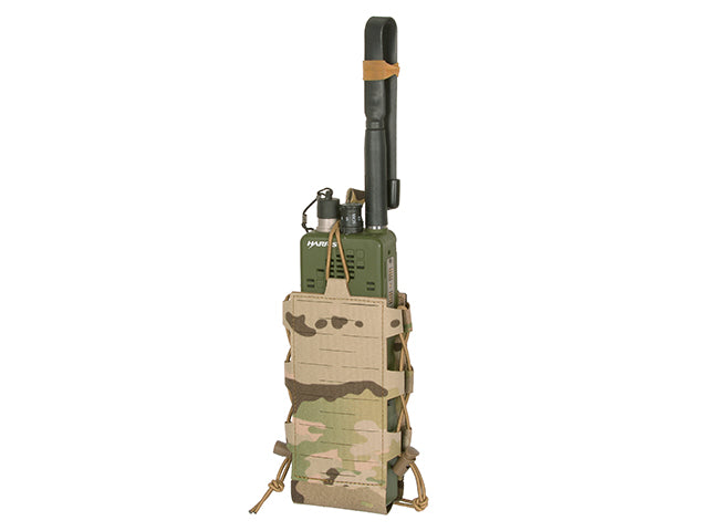 Laser-Cut Adjustable Radio / Flaschentasche mit Shockcord - Multicamo 4
