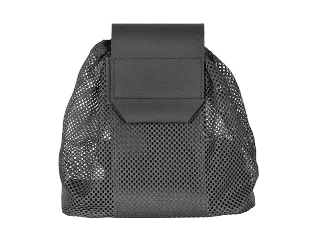 Laser-Cut Foldable Mesh Abwurftasche - Schwarz 6