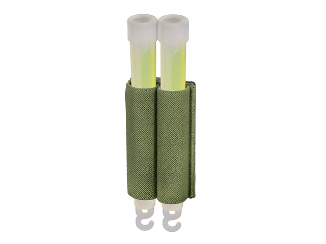 Gear-Zubehör Glowstick Holder 2 sticks - Oliv 5