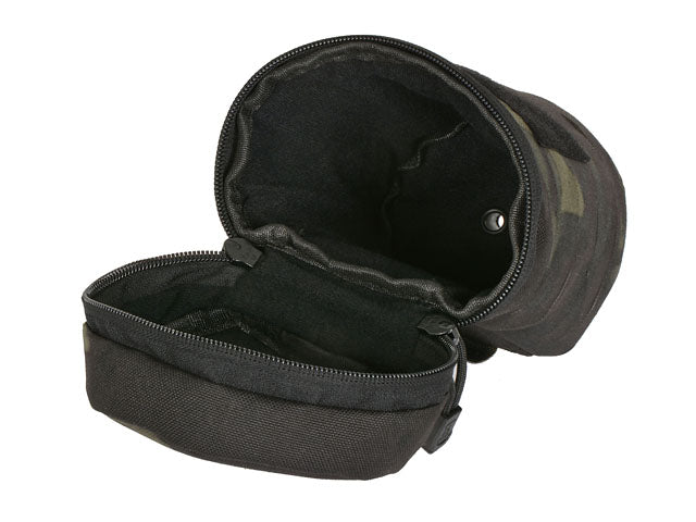 Laser-Cut Foam gepolstert Small Bottle / Nightvision Tasche - Multicamo Schwarz 6