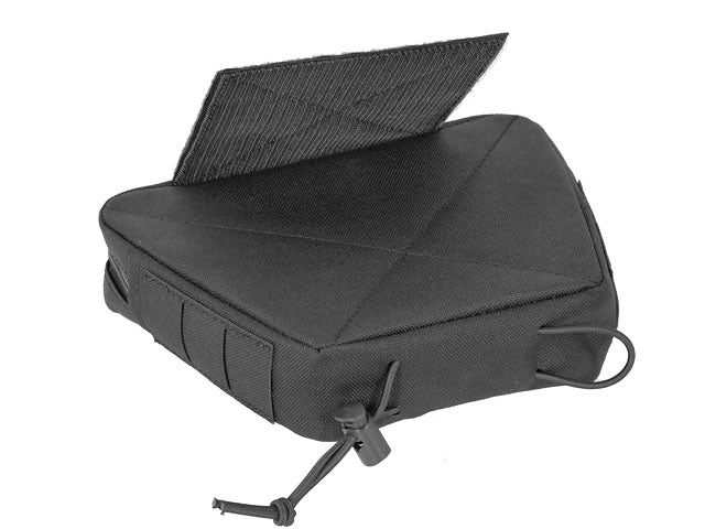 Mehrzwecktasche Laser-Cut Lower Accessory Utility Pocket mit Shockcords für Tourniquet - Schwarz 6