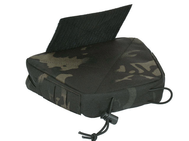Lower Mehrzwecktasche für Zubehör mit Shockcord-Sicherung, Laser-Cut - Multicam Schwarz 6