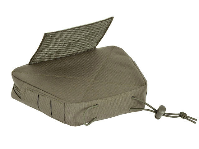 Lower Mehrzwecktasche für Zubehör mit Shockcord-Sicherung, Laser-Cut - Ranger Grün 6