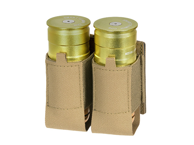Doppel 40mm Granatentasche Laser-Cut - Tan 4