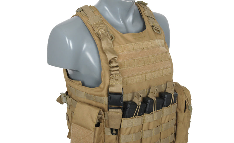 Tactical Shoulder Tragegurt - Schwarz 4