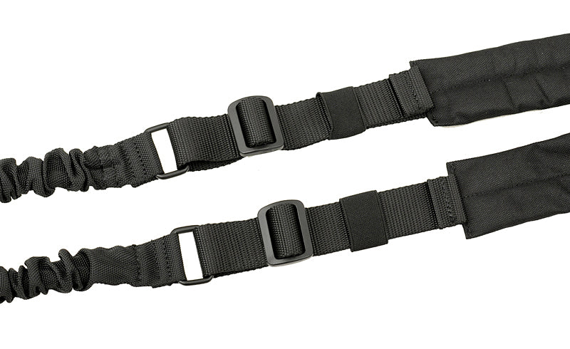 gepolstert Two-Point Tragegurt - Schwarz 5