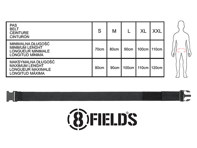 Rigid Combat Belt (S) - Black 7