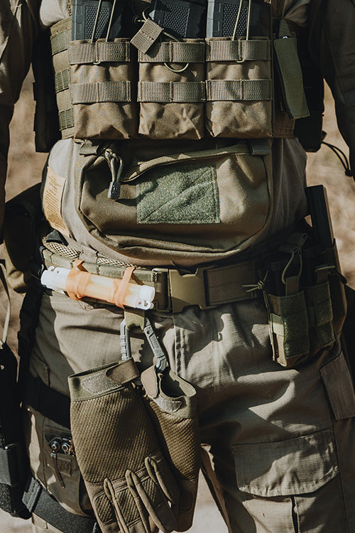 Rigid Combat Belt MOLLE (XL) - Oliv 10