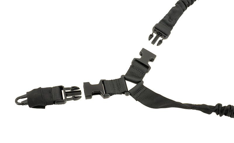 Heavy Duty 1-Punkt Bungee-Tragegurt - Schwarz 4