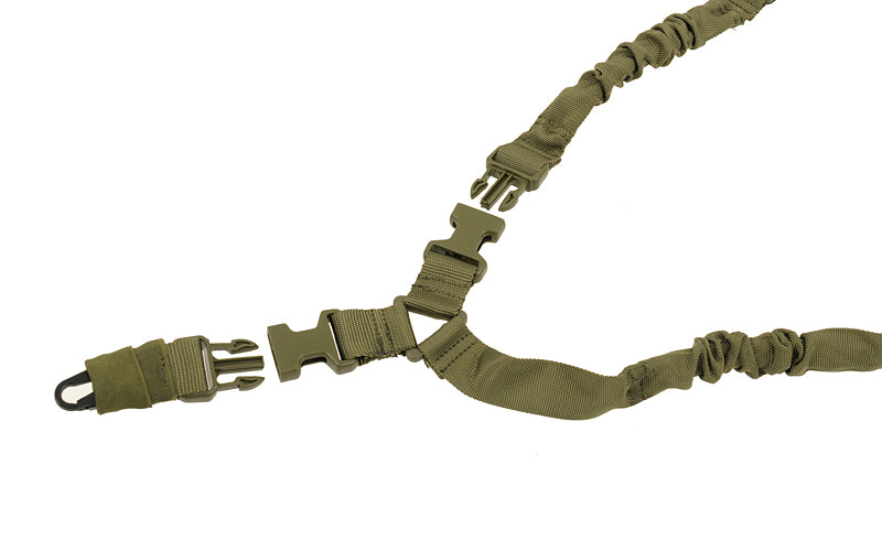 Heavy Duty 1-Punkt Bungee-Tragegurt - Oliv 4