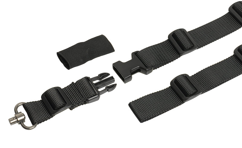 QD Swivel Sling Adapter - Schwarz 2