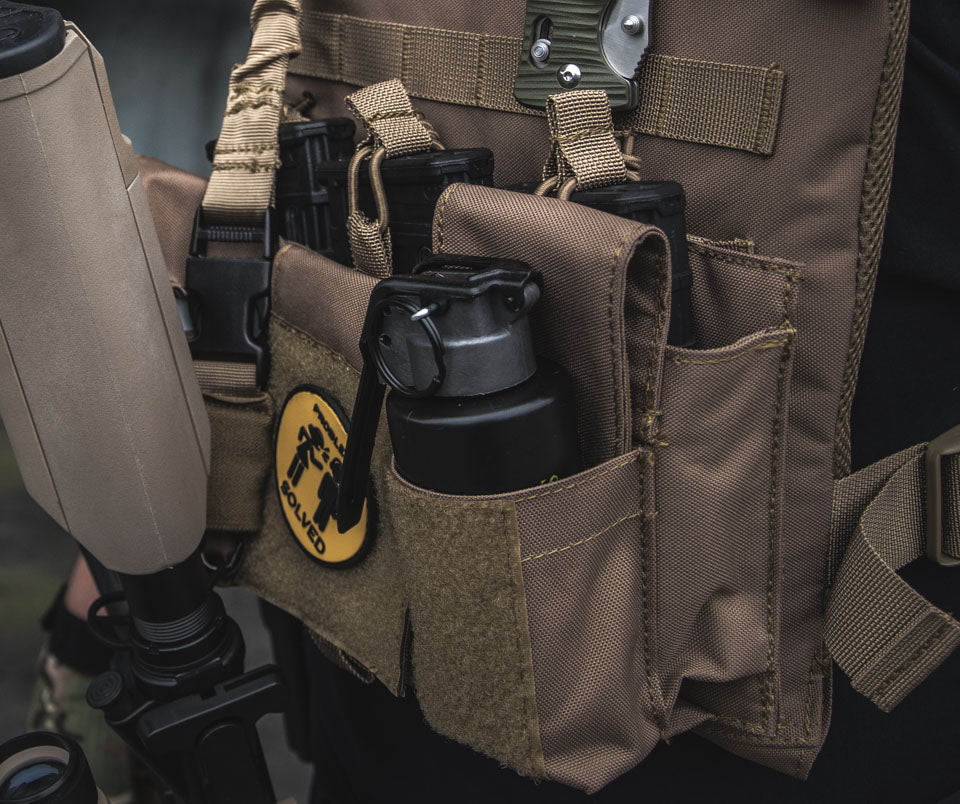 1-Point Bungee Sling w/ MOLLE Attachment - Olive 9