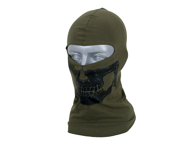Gear-Zubehör SKULL Balaclava Typ G - Oliv 2