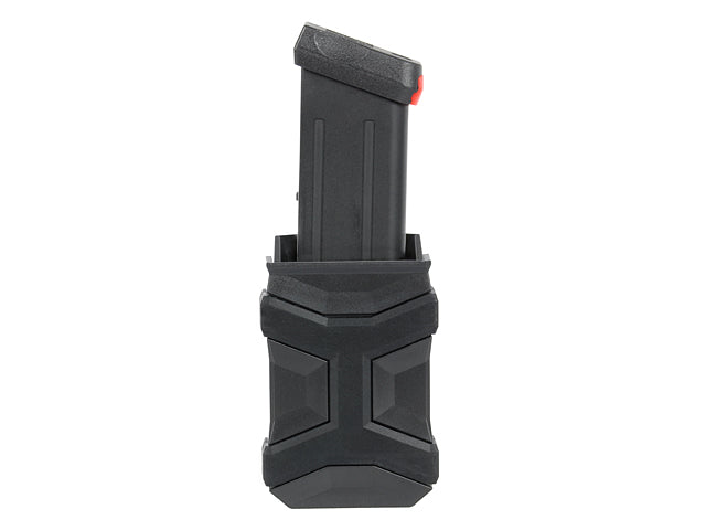 Kunststoff Pistole-Style 9 mm/.45 Magazintasche MOLLE Schwarz