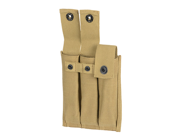 Dreifach US WW2 Thompson SMG Magazintasche 4