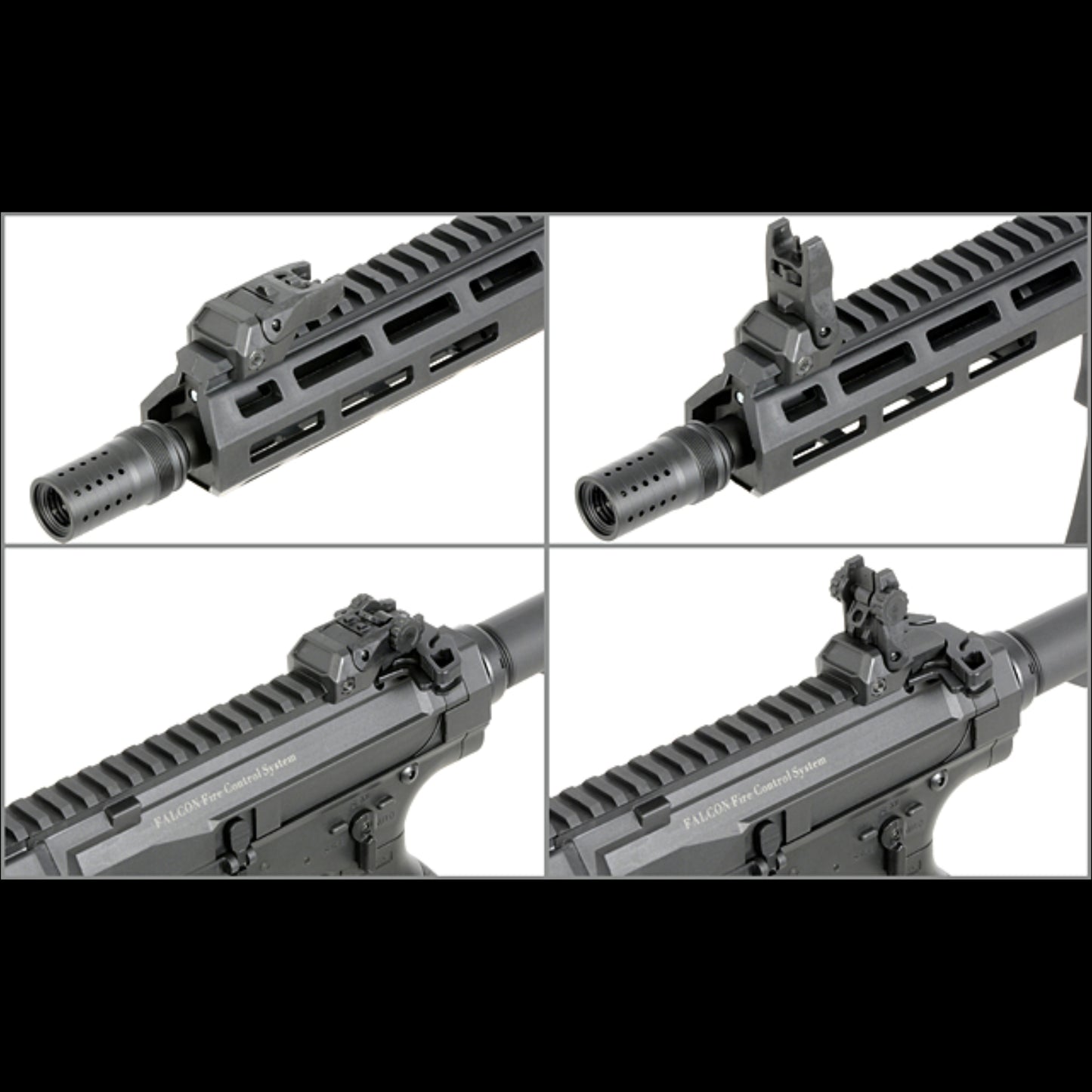 Double Eagle M904E Falcon 30 ETU Black – 0,5 Joule Polymer AEG Airsoft