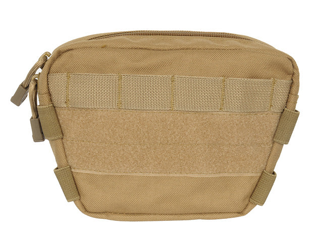 Drop Down Under Zip Pouch for Plate Carrier - TAN