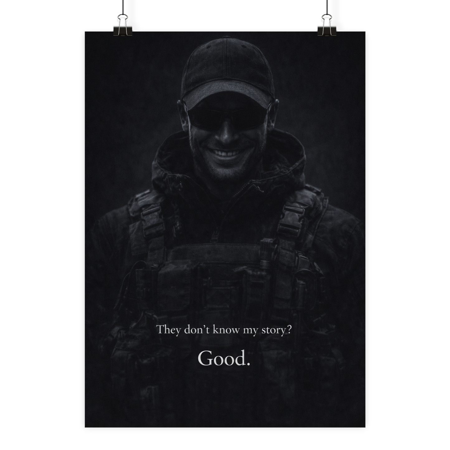 They don´t know my story ? Good - Poster Din A2 (hoch)