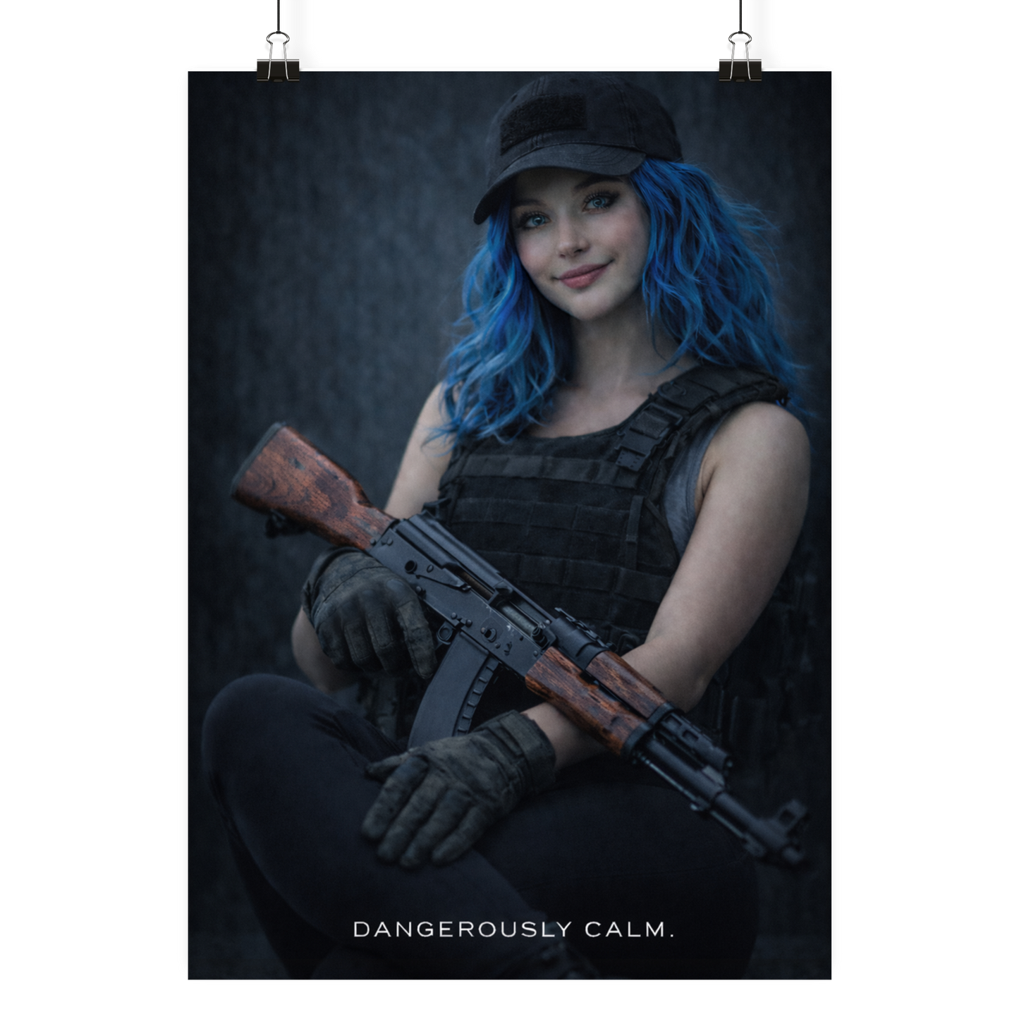 Dangerously Calm. - Poster Din A3 (hoch)