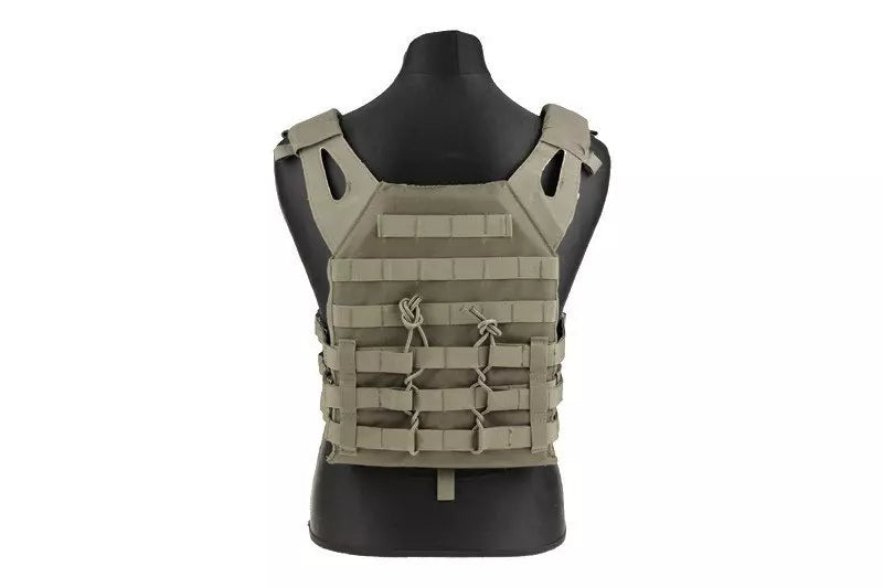 Jump Tactical Vest – Olive Green als MOLLE Pouch, Ansicht 4