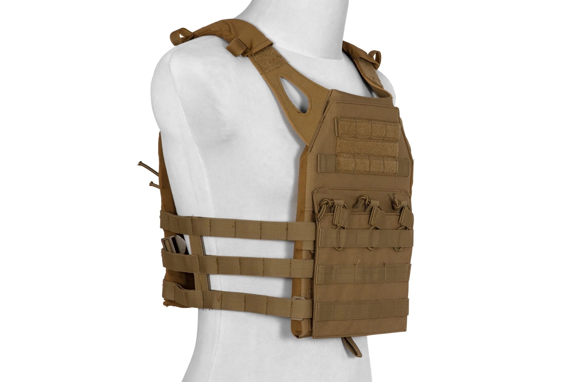 Jump Tactical Vest – Tan als MOLLE Pouch, Ansicht 6