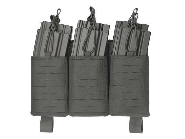 Panel Buckle Up Laser-Cut for 6 AR15/AK Magazines - Black
