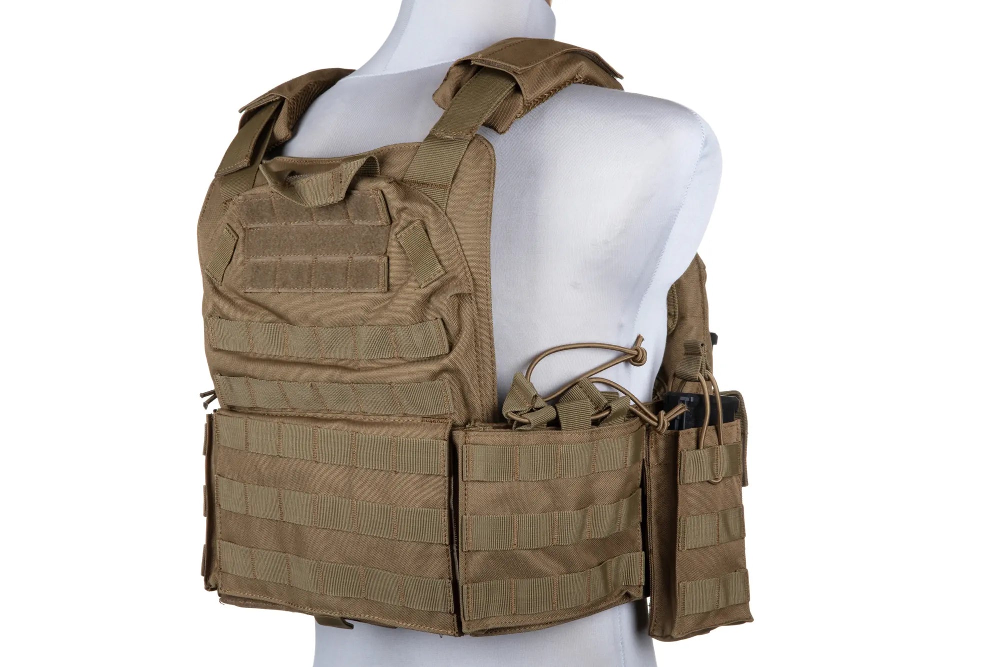 Plate Carrier taktische Weste 8944-1 GFC Tactical Tan als MOLLE Pouch, Ansicht 6