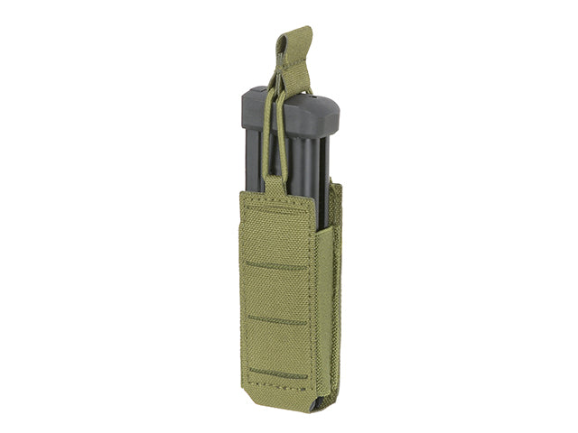 Single Elastic Laser-Cut Pistol Magazine Pouch - Olive als Airsoft Magazin, Ansicht 4