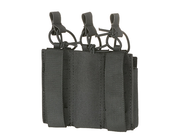 Triple Elastic Pistol Magazine Pouch Laser-cut - Black als Airsoft Magazin in Schwarz, Ansicht 6