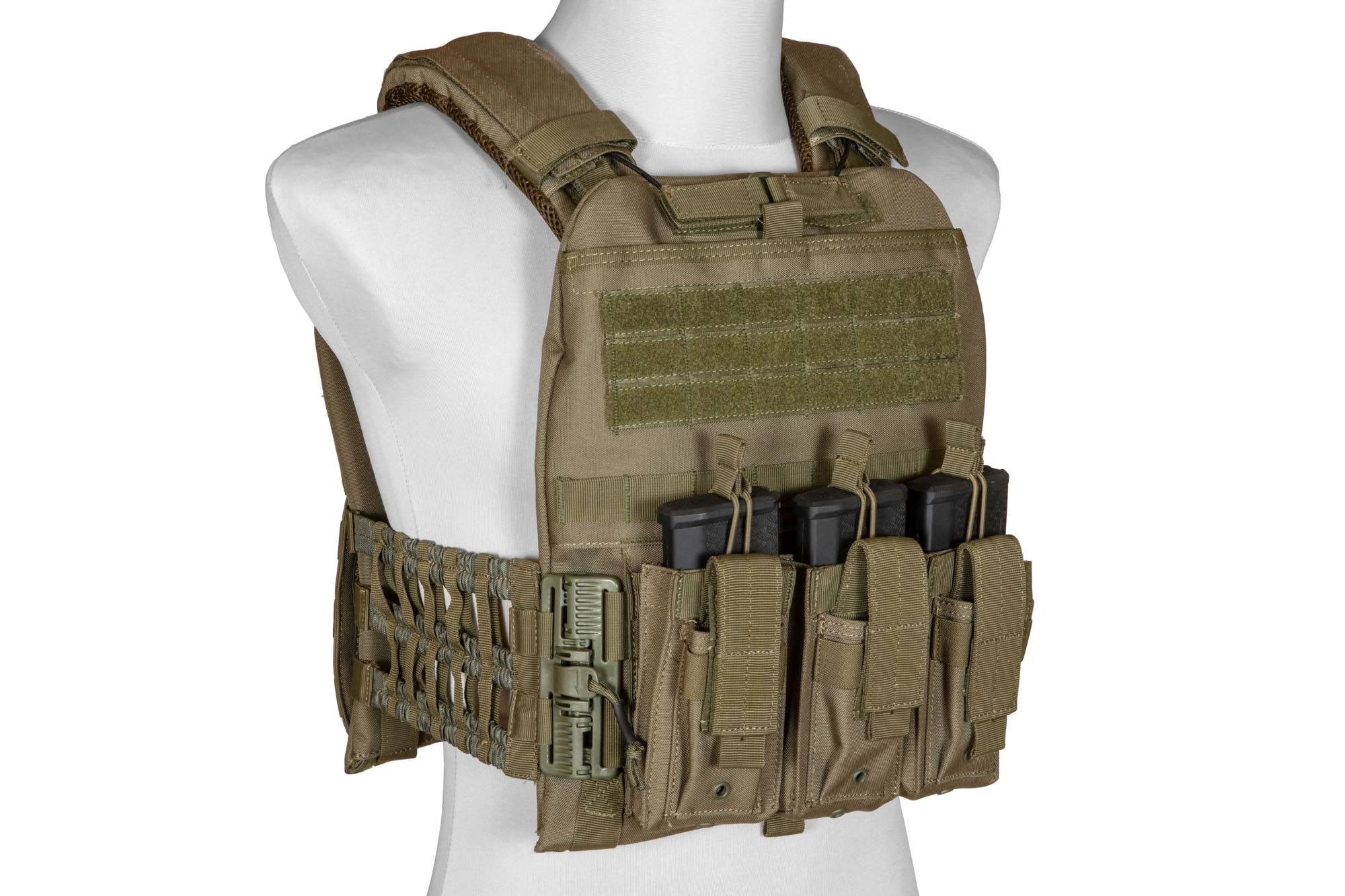 Type 9039 Basic Waistcoat – Olive Green als MOLLE Pouch, Ansicht 6
