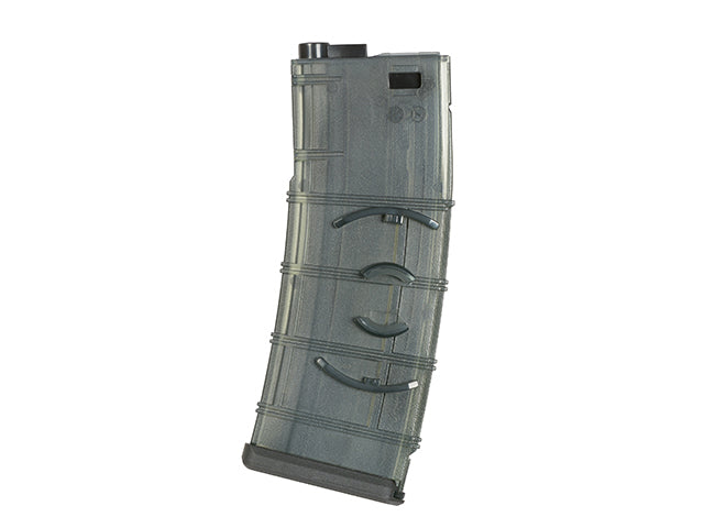 M4/AR15 Mid-Cap-Magazin 150 BBs M4/M16 Transparent