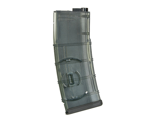 M4/AR15 Mid-Cap-Magazin 150 BBs M4/M16 Transparent