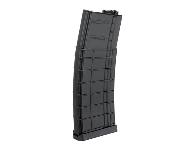 200-Round Polymer Magazine 416/AR15 - Schwarz [BattleAxe] 3