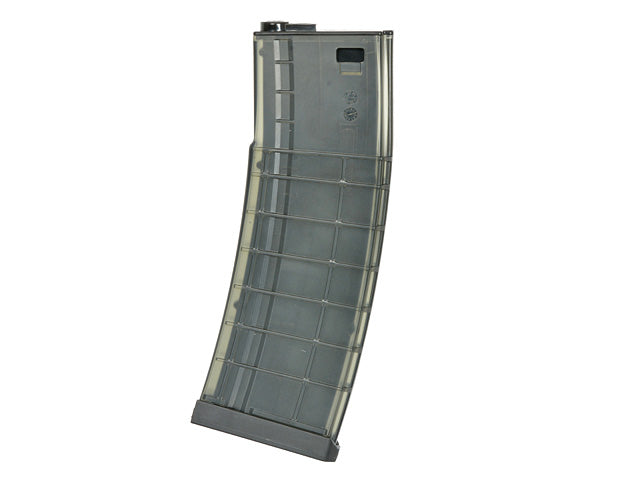 M4/AR15 Mid-Cap-Magazin 200 BBs M4/M16 Transparent
