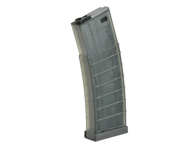M4/AR15 Mid-Cap-Magazin 200 BBs M4/M16 Transparent