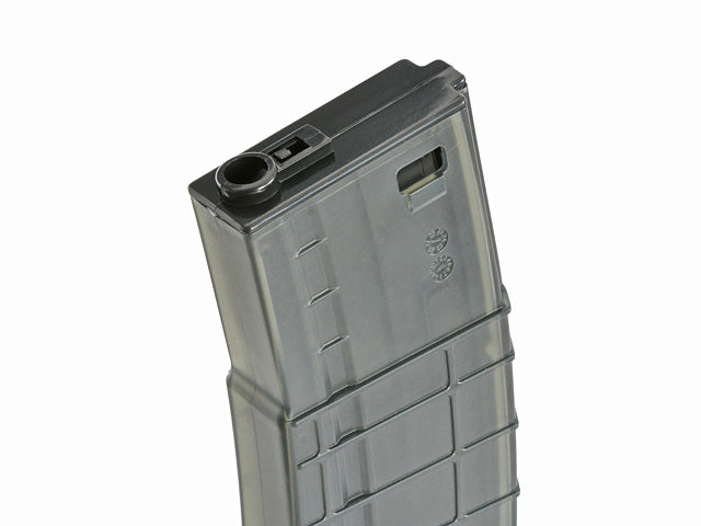 200-Round Polymer Magazin 416/AR15 - Translucent [BattleAxe] 5
