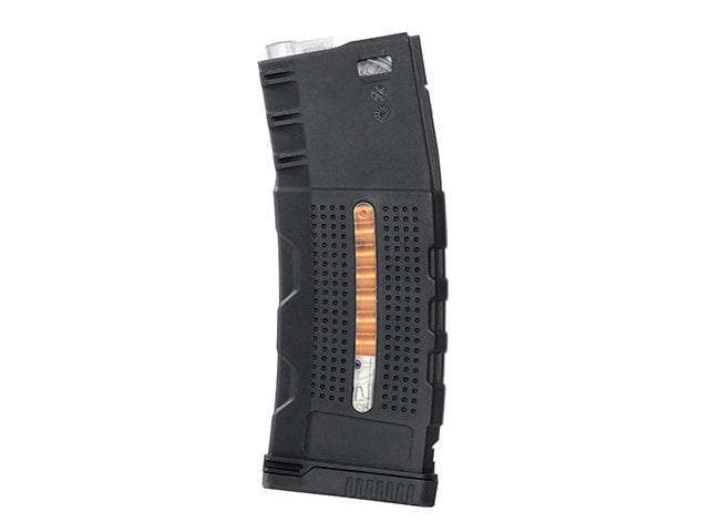 BattleAxe M4/AR15 Enhanced-Grip Polymer Mid-Cap-Magazin 150 BBs Schwarz