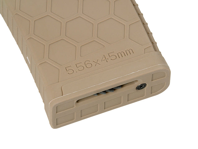 450-Round Polymer Magazine AR15/SCAR16/TAVOR/ARX100 - Tan [BattleAxe] 5