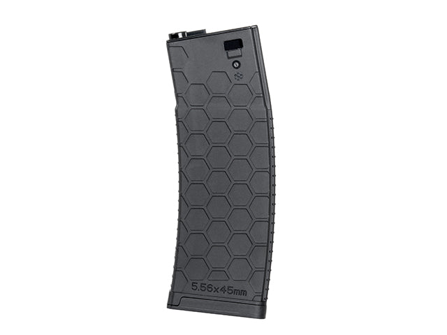 BattleAxe AR15/SCAR16/Tavor/ARX100 Polymer Mid-Cap-Magazin 200 BBs Schwarz