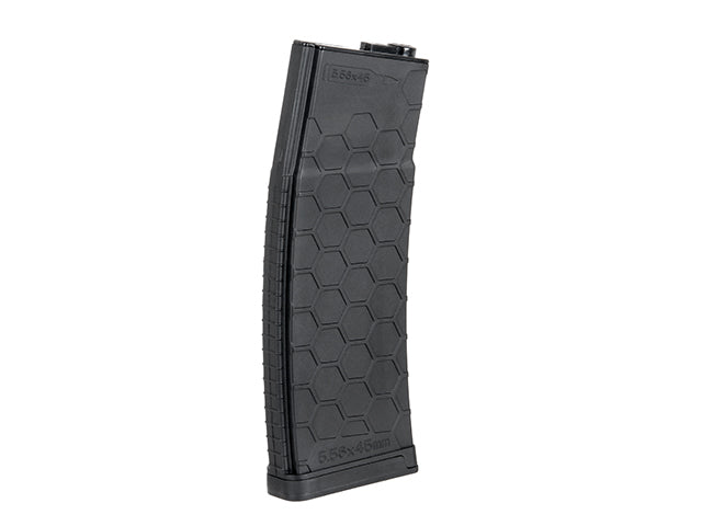 BattleAxe AR15/SCAR16/Tavor/ARX100 Polymer Mid-Cap-Magazin 200 BBs Schwarz