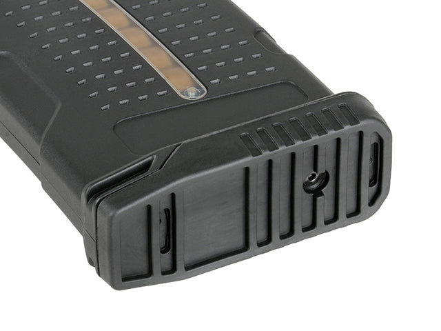 220 BBs verstärkt Griff Polymer Magazine für AR-10/SR25 - Schwarz 5