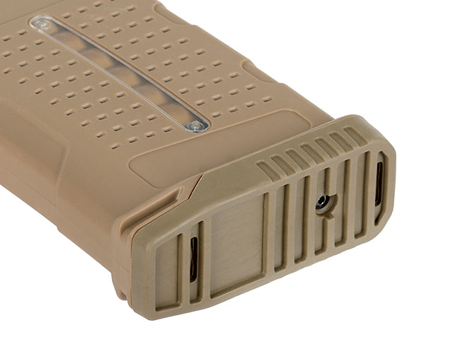 220 BBs verstärkt Griff Polymer Magazin für AR-10/SR25 - Dark Earth 6